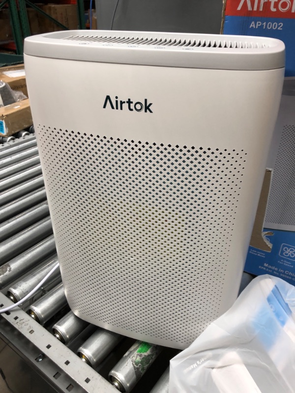 Photo 4 of AIRTOK Hepa Air Purifiers for Home Large Room up to 1100 ft² H13 True Filter 100% Ozone Free Air Cleaner for Smokers, Pet, Remove 99.99%Allergens, Dust, Odor, Smoke, Pollen (Available for California)