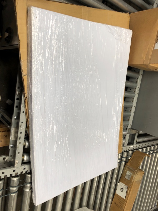 Photo 1 of Juvale 8 Pack Blank Corrugated Plastic Yard Signs, 24 x 36 in Poster Board for Garage and Estate Sale, Open House (4mm Thick)