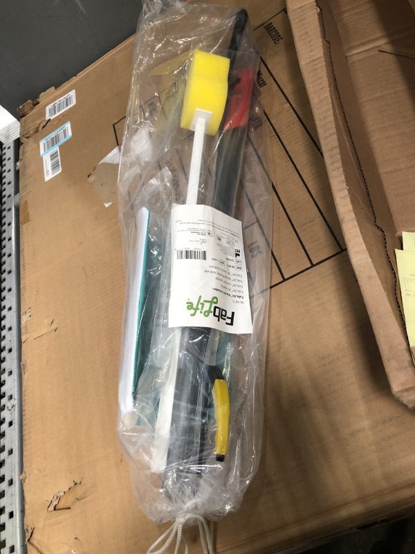 Photo 1 of FabLife Hip Kit Daily Living Aids for Mobility, Hip Replacement Recovery, Knee and Back Surgery Includes Grabber Reacher, Bath Sponge Stick, Flexible Sock Aid, Shoehorn 26" Reacher, Metal Shoehorn With Flexible Sock Aid, Sponge Kit