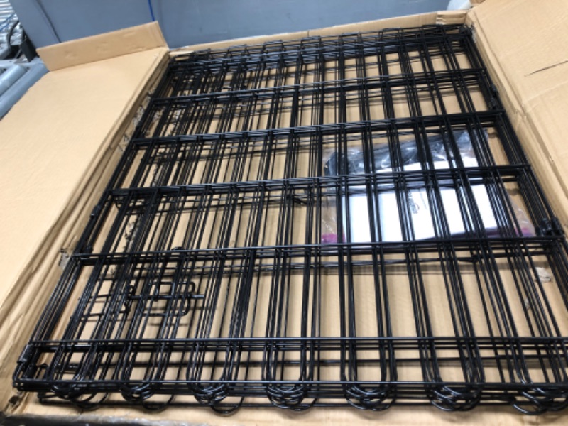 Photo 1 of Amazon Basics Foldable Metal Pet Exercise and Playpen