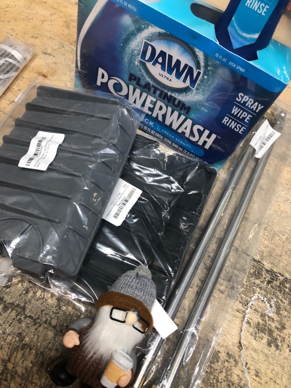 Photo 3 of **HOME ITEMS 5 ITEMS: COFFEE BAR GNOME, DAWN SOAP,SINK FAUCET MATS, AND 17 Inch Pressure Washer Extension Wand Kit,Stainless Steel Universal Lance for Power Washer,M22 to 1/4 Quick Connect and 1/4 Quick Plug to 1/4 Quick Connect