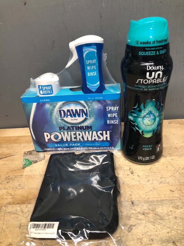 Photo 1 of 3 HOME ITEMS: DISH SOAP, DOWNY IN WASH BOOSTER, FAUCET COVER