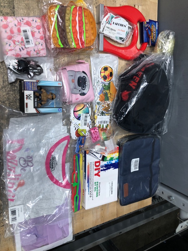 Photo 1 of 19 KID (BOY/GIRL) TOYS/CLOTHES, PAINT, STICKERS,LUNCH BAG,AND MORE