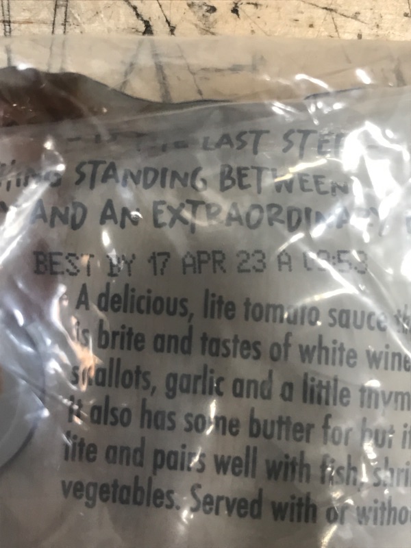 Photo 2 of (BEST BY 17 APRIL, 23) Le Sauce Gourmet Tomato Beurre Blanc Finishing Sauce, 2 pack - Transform Prepared Foods to Gourmet Foods, Great on Pasta, Fish, Scallops, Shrimps, Vegetables, w/ Whole Food Ingredient Sauces Packets