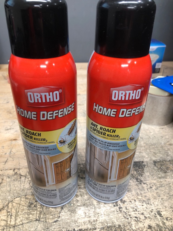 Photo 2 of 2 Bottles of Ortho Home Defense Ant, Roach & Spider Killer2