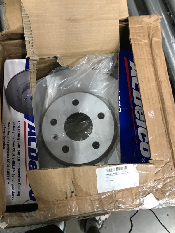 Photo 2 of ACDelco Silver 18A2680A Front Disc Brake Rotor