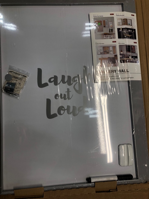 Photo 1 of Mastervision Magnetic Wall Mounted Dry Erase Board