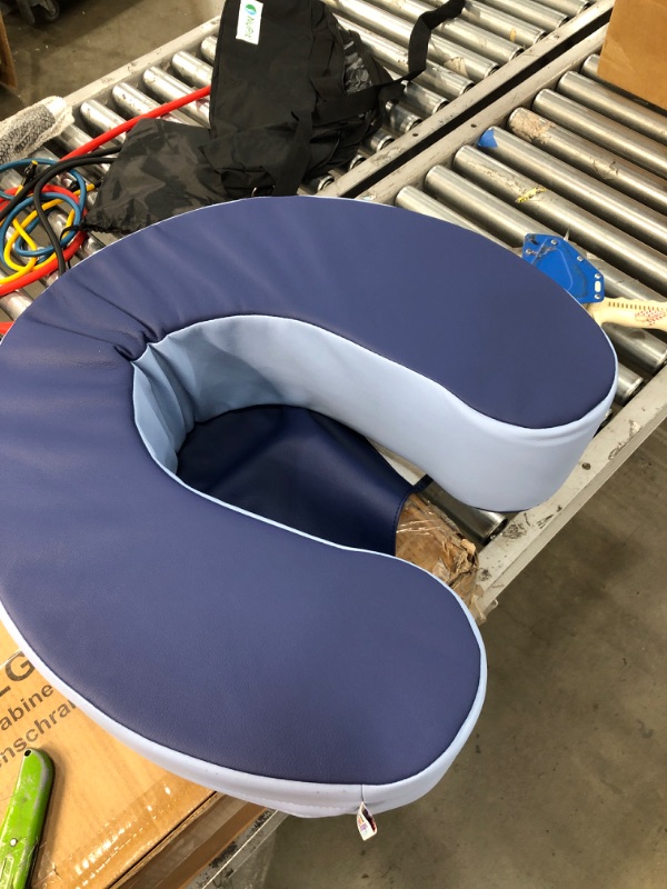 Photo 2 of 
Factory Direct Partners 10423-NVPB SoftScape Sit and Support Ring for Babies and Infants, Cushioned Foam Floor Seat with Non-Slip Bottom for Nursey,...
Color:Navy/Powder Blue