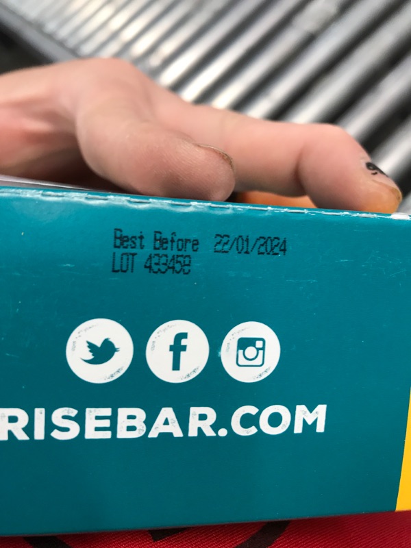 Photo 3 of *EXP: 1/22/2024* Rise Whey Protein Bars - Almond Honey | Healthy Breakfast Bar & Protein Snacks, 20g Protein, 4g Fiber, Just 3 Whole Food Ingredients, Non-GMO Healthy Snacks, Gluten-Free, Soy Free Bar, 12 Pack