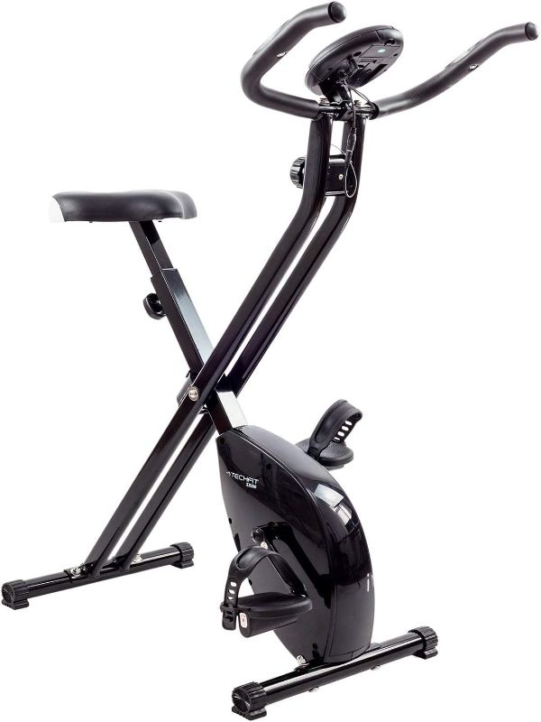 Photo 1 of 
Exercise Foldable Stationary Bike for Home - Compact Folding Exercise Bikes for Adults, Upright Indoor Cycling Bike Positions, 8 Level Magnetic Resistance...