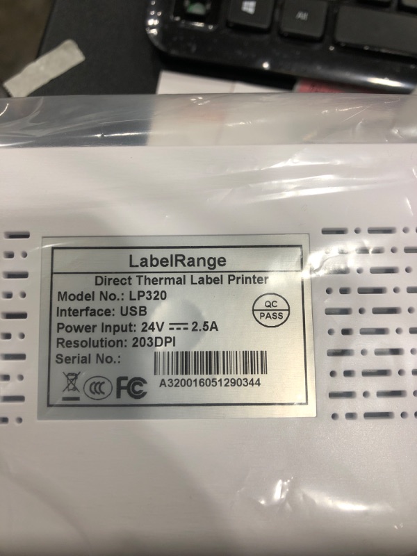 Photo 4 of ***POWERS ON***LabelRange LP320 Label Printer – High Speed 4x6 Shipping Label Printer, Windows, Mac, Linux and Chrome OS Compatible, Direct Thermal Printer Supports Shipping, Barcode, Household Labels and More