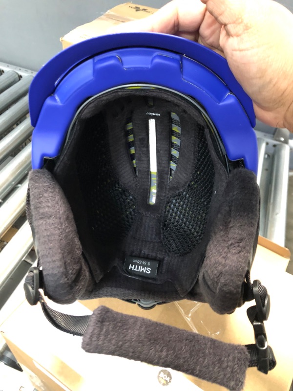 Photo 1 of *USED/SEE NOTES** Smith Optics Vantage Womens MIPS Snow Helmet Matte Lapis (SIZE Small)