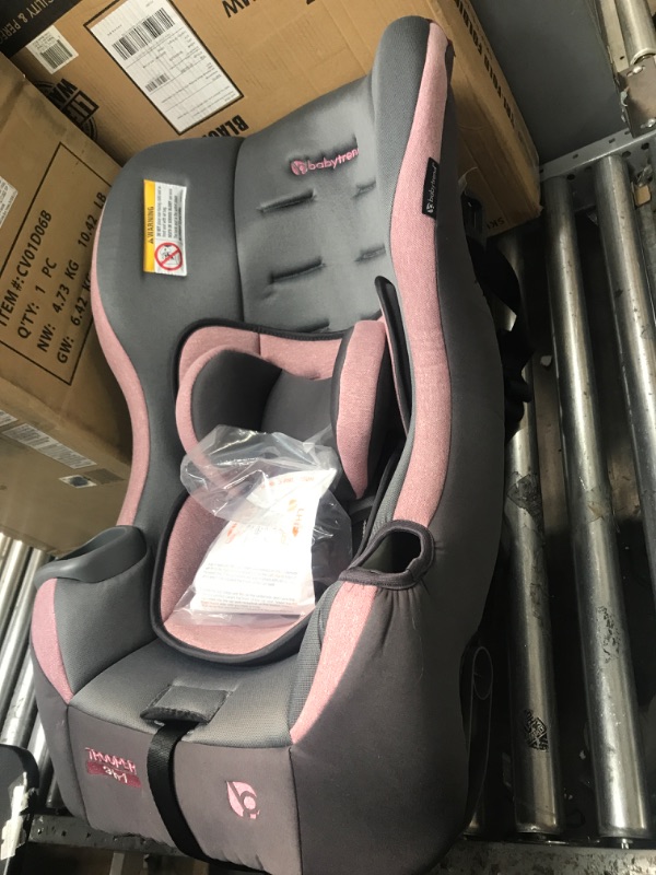 Photo 2 of Baby Trend Trooper 3-in-1 Convertible Car Seat, Cassis Pink