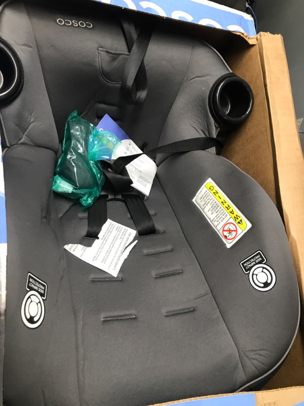 Photo 2 of Cosco Onlook 2-in-1 Convertible Car Seat, Rear-Facing 5-40 pounds and Forward-Facing 22-40 pounds and up to 43 inches, Black Arrows