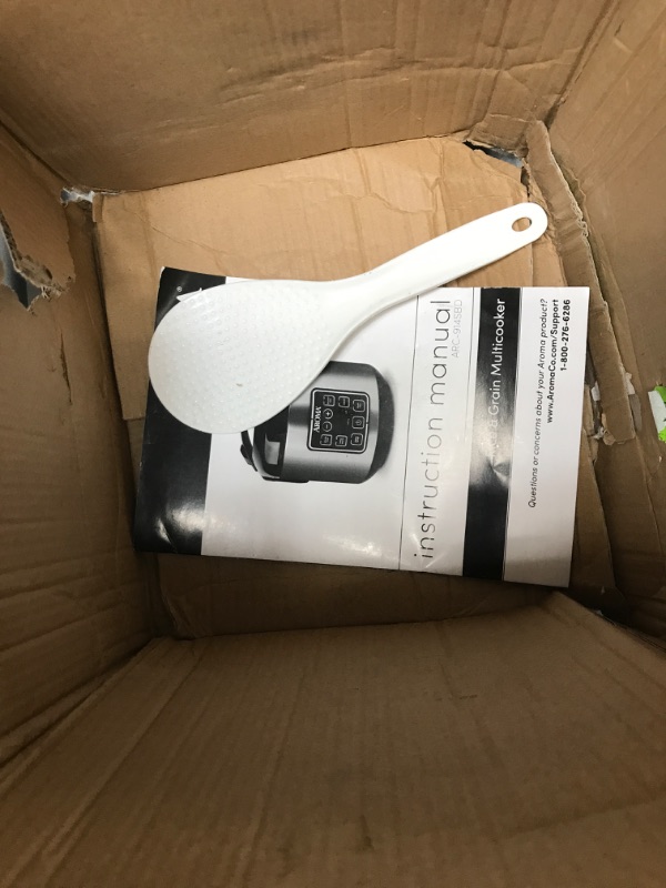 Photo 1 of Aroma Housewares ARC-914SBD Digital Cool-Touch Rice Grain Cooker and Food Steamer, Stainless, Silver, 4-Cup (Uncooked) / 8-Cup (Cooked) Basic