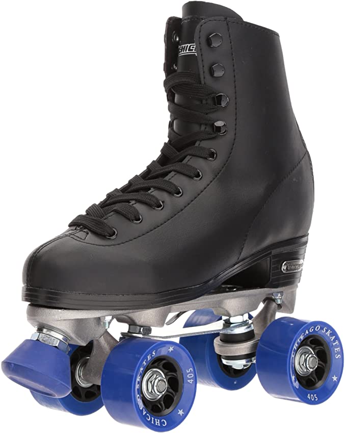 Photo 1 of CHICAGO SKATES Men's Classic Roller Skates - Premium Black size 8