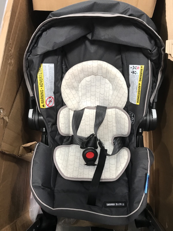 Photo 5 of *READ NOTES*Graco Modes Element Travel System, Includes Baby Stroller with Reversible Seat, Extra Storage, Child Tray and SnugRide 35 Lite LX Infant Car Seat, Redmond Element Redmond