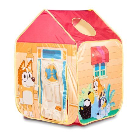 Photo 1 of **NEEDS STICKS TO HOLD ROOF**
Bluey Play House Pop up Play Tent Preschool Ages 2+
