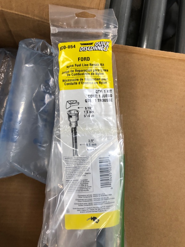 Photo 3 of Dorman 800-054 5/16 In. Quick Connector, Straight w/ 18 In. of 3/8 In. Nylon Tube and a Union Compatible with Select Models