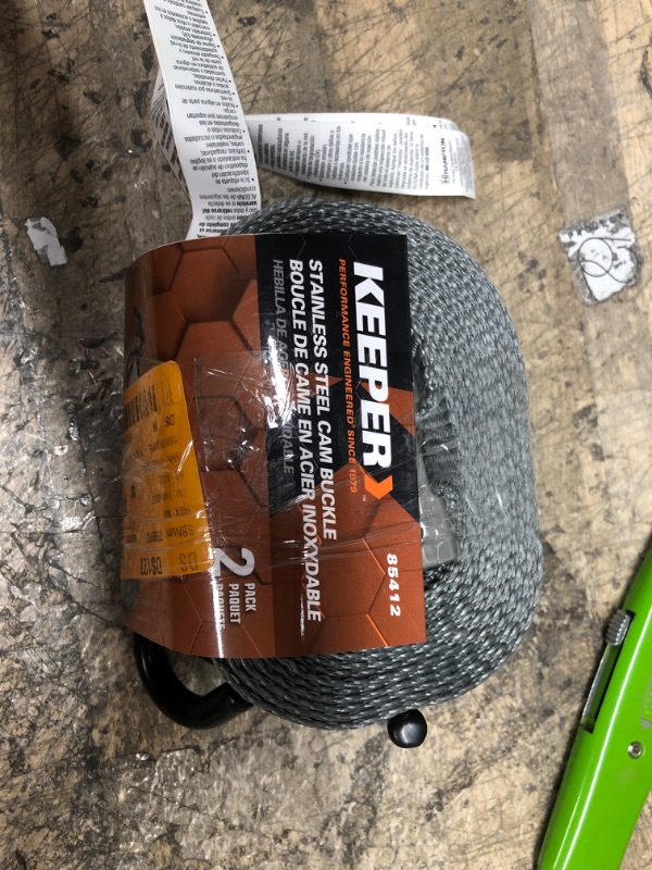 Photo 1 of KEEPER 85412 14' Cam Buckle Tie-Down