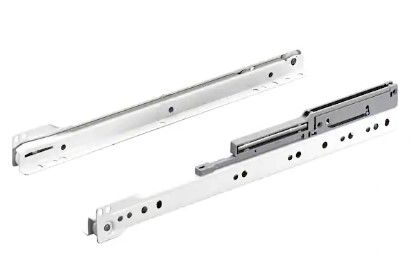 Photo 1 of 18 in. Bottom Mount Drawer Slide with Soft Close Set 1-Pair (2 Pieces)
