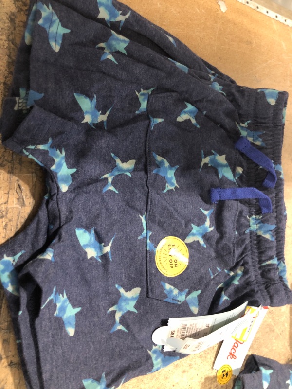 Photo 1 of 3 Shark Pattern Short for 3T Toddler 