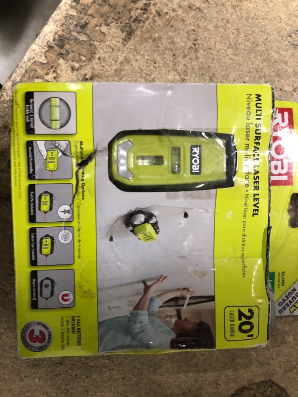 Photo 2 of RYOBI Multi Surface Laser Level