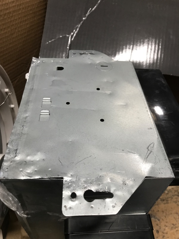 Photo 1 of Home Netwerks Decorative White 80 CFM Ceiling Mount Bluetooth Stereo Speaker Bathroom Exhaust Fan with LED Light