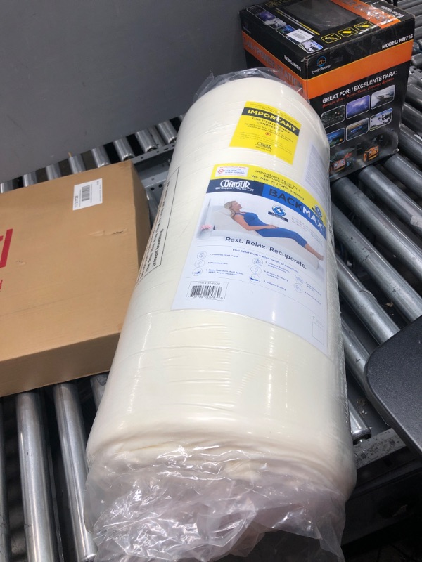 Photo 1 of Contour BackMax Foam Bed Wedge Sleep Support System | Sleeping Pillow Wedge and Leg Elevation Pillows | Mattress Wedge for Acid Reflux | Backrest Wedge Pillows for After Surgery (28-inch BackMax Only) 28 Inch Backmax Only