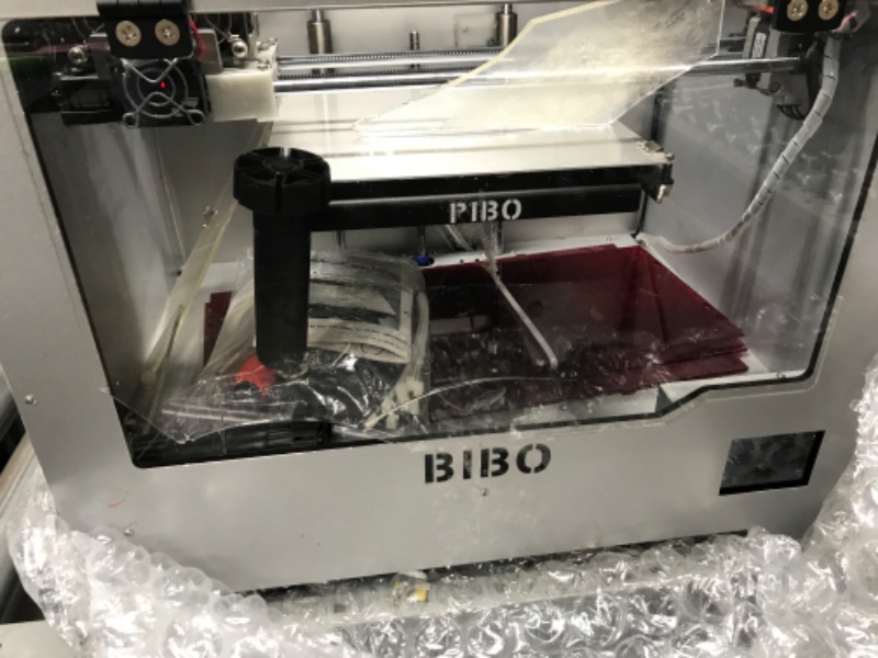 Photo 2 of *FOR PARTS* *DAMAGED* *SEE INFO* BIBO 3D Printer Dual Extruder Sturdy Frame WiFi Touch Screen Cut Printing Time