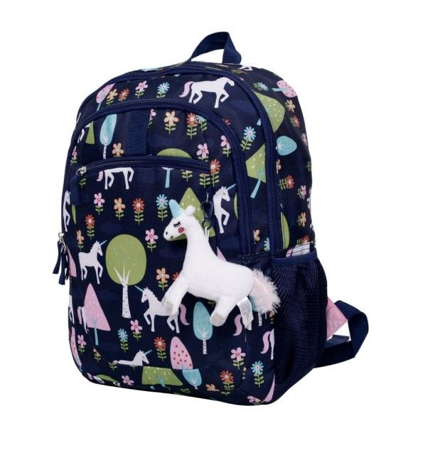 Photo 1 of Crckt Kids' Girls Backpack - Blue Unicorn Design 16.5"
