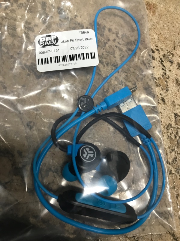 Photo 2 of JLab Fit Sport Bluetooth Wireless Earbuds

