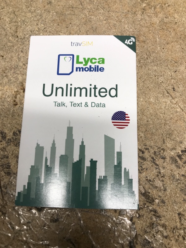 Photo 2 of travSIM Prepaid USA SIM Card | 15GB Mobile Data at 4G/5G speeds. Unlimited Calls and Texts to USA & 75+ Countries. US SIM Card Works in iOS and Android Devices. Valid for 30 Days. 15 Go