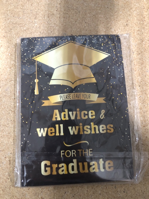 Photo 2 of Toctose 2023 Graduation Sign & Graduation Advice Cards(1+25 pk), Advice Cards for the New Graduate, Graduation Advice Cards, Graduation Party, Sorority Event Decoration Supplies(JYC05)