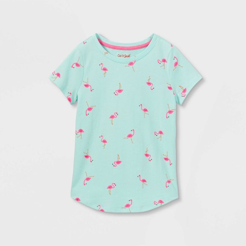 Photo 1 of (Size XS 4/5)
Girls' Short Sleeve Flamingos Printed T-Shirt - Cat & Jack™
Girls' Short Sleeve Pineapple Printed T-Shirt - Cat & Jack™
Girls' Short Sleeve Love Freely T-Shirt - Cat & Jack™