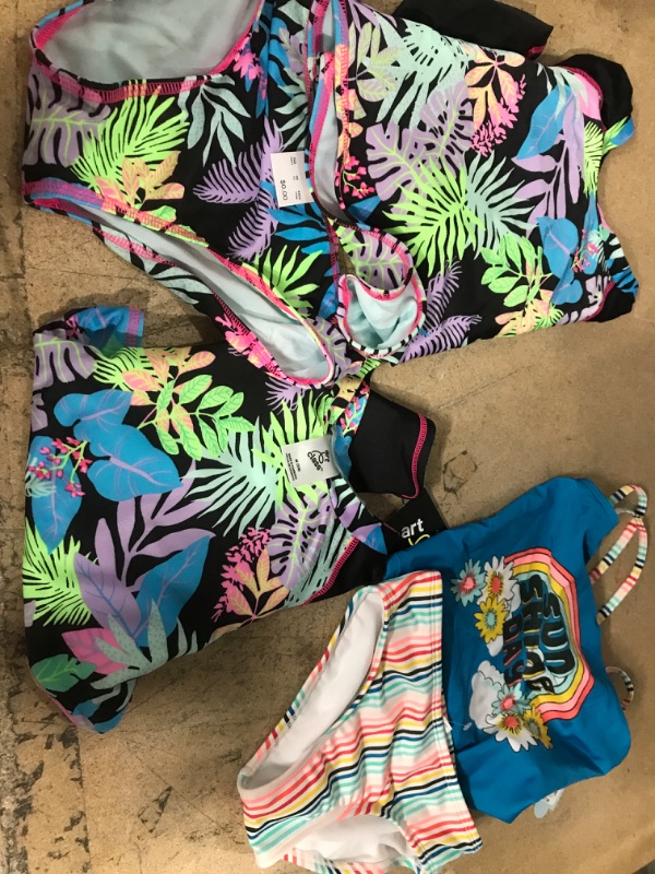 Photo 1 of BATHING SUITS SIZE 7/8 AND 10/12