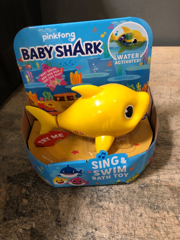 Photo 2 of Baby Shark Bath Toy - Baby Shark