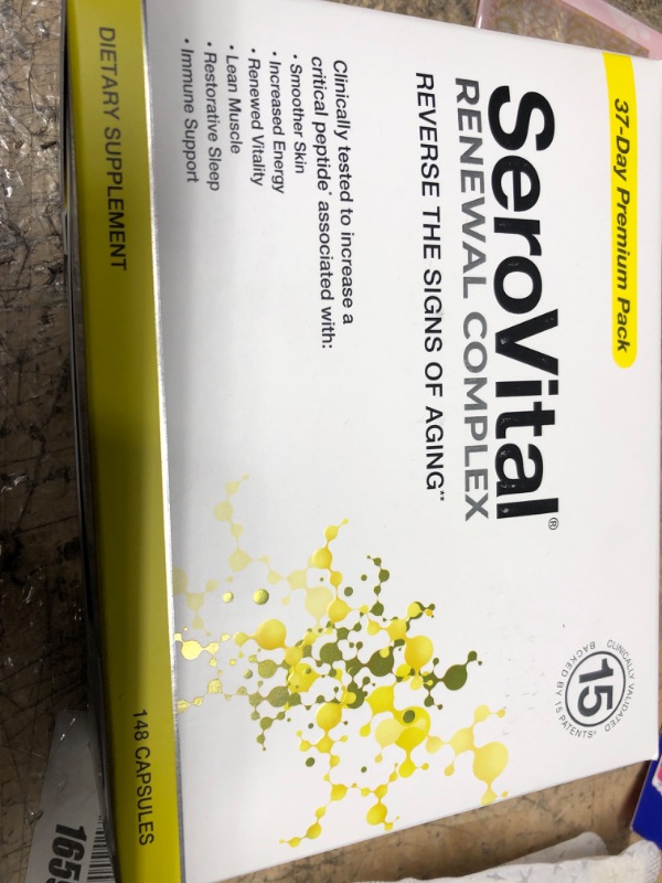 Photo 2 of *** EXP 06/2023 *** SeroVital Renewal Complex 148 Count - SeroVital for Women - Renewal Supplements for Women - Female Critical Peptide Support - Revitalizer for Women