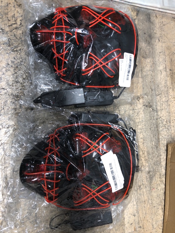Photo 1 of *** UNABLE TO TEST *** 2 QTY Led Purge Mask - [2PACK] 