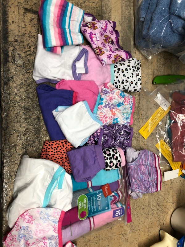 Photo 1 of 27 COUNT PACK GIRLS UNDERWEAR SIZES 4-16