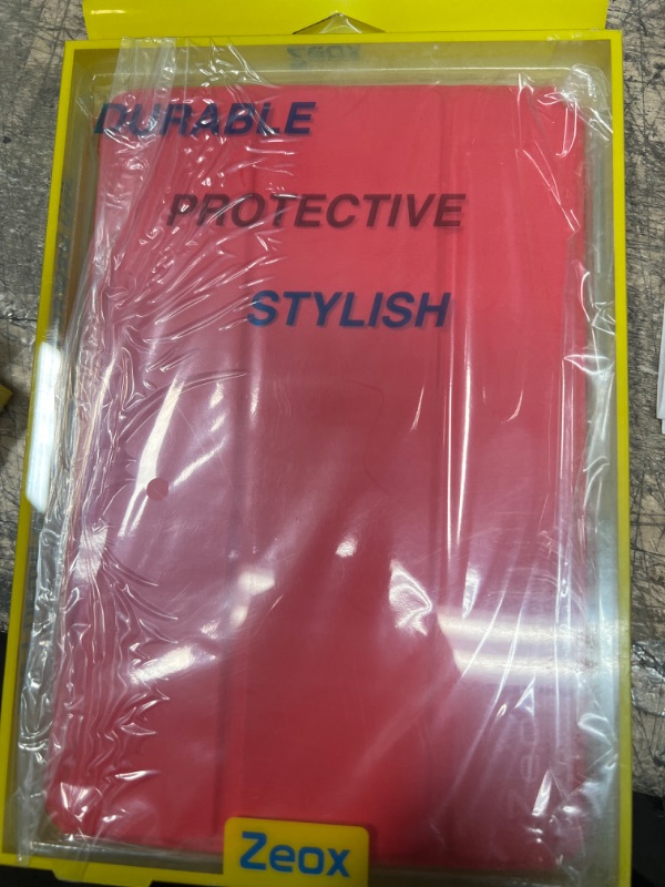 Photo 1 of **USED** Zeox Case for iPad Mini 4 Rubberized Professional Premium Quality with Smart Wake 