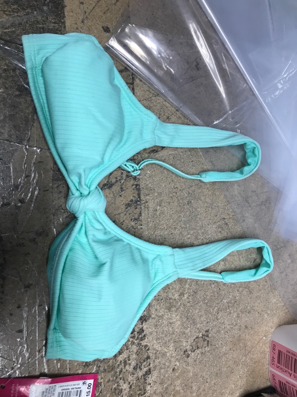 Photo 1 of bikini top green XS (00)