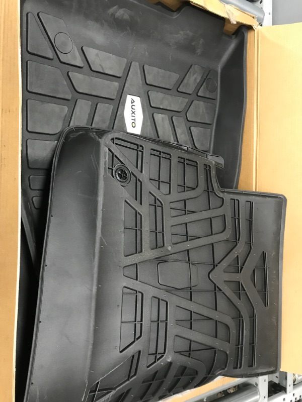 Photo 1 of AUXITO 2023 Upgraded Floor Mats for Tesla Model 3 2023 2022 2021 2020 2019 2018 2017, 3D All-Weather Anti-Slip, Waterproof Interior Floor Liners for Tesla Model 3?1st & 2nd Row? Model3 2017-2023