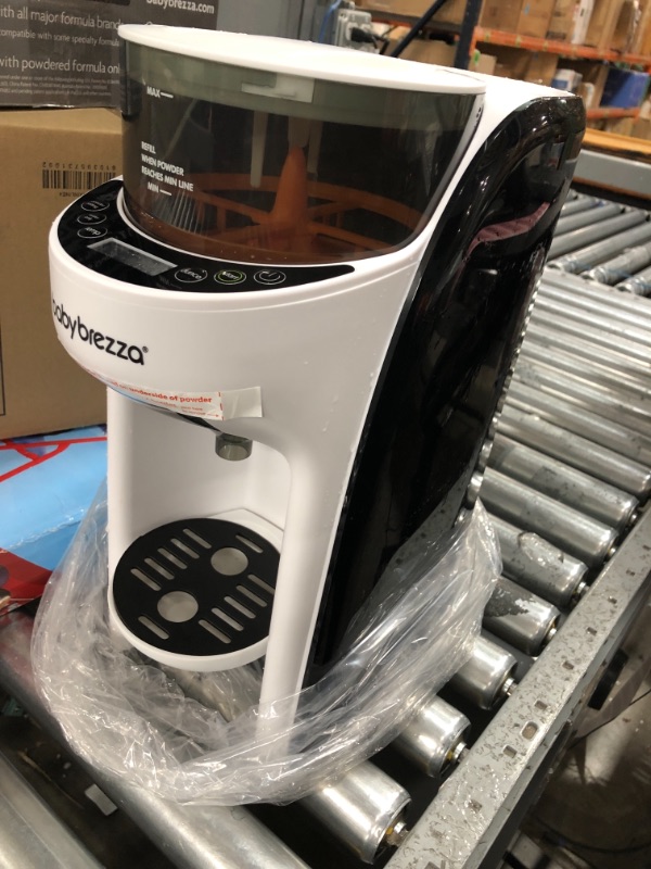 Photo 2 of ***DOES NOT POWER ON***New and Improved Baby Brezza Formula Pro Advanced Formula Dispenser Machine - Automatically Mix a Warm Formula Bottle Instantly - Easily Make Bottle with Automatic Powder Blending