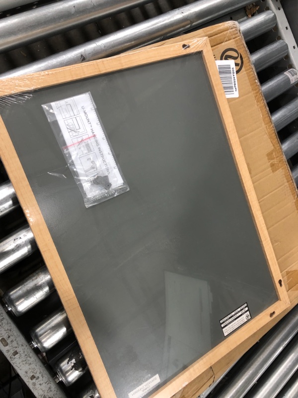 Photo 1 of U Brands Chalkboard, 17 x 23 Inches, Birch Wood Frame (310U00-01)