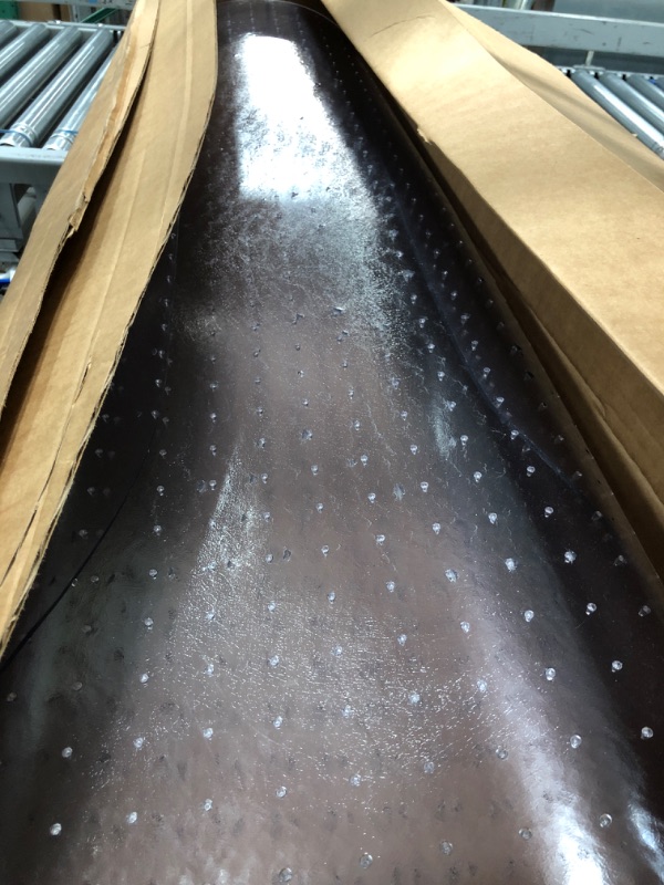 Photo 1 of Evolve 45" x 60" Clear Office Chair Mat with Rounded Corners for Medium Pile Carpets, Made in The USA, C5E6003J