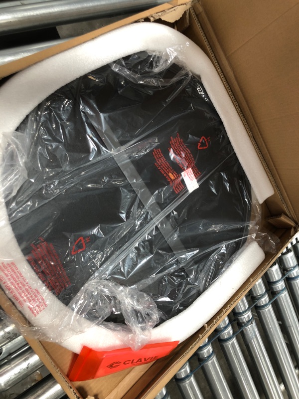 Photo 1 of 36X36 Black Metal Round Wall Mirror

