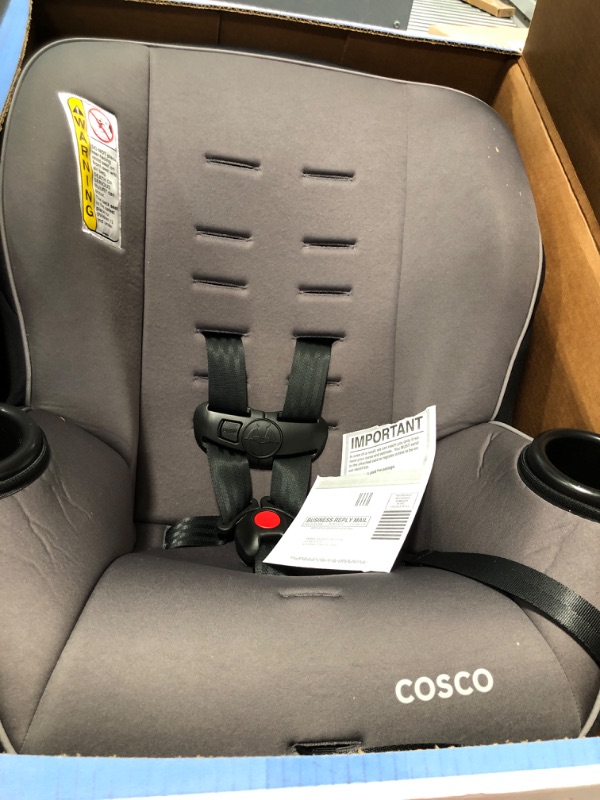 Photo 2 of Cosco Onlook 2-in-1 Convertible Car Seat, Rear-Facing 5-40 pounds and Forward-Facing 22-40 pounds and up to 43 inches, Black Arrows