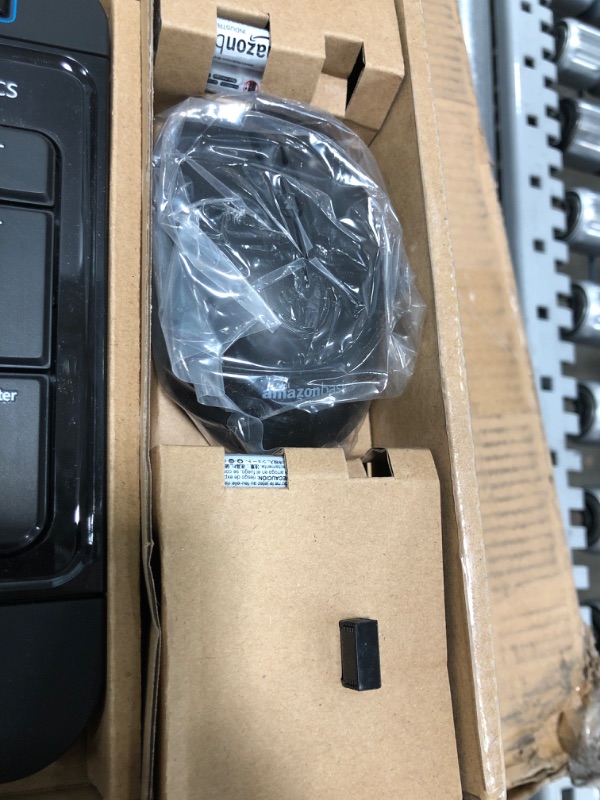 Photo 1 of Amazon Basics Wireless Computer Keyboard and Mouse Combo 