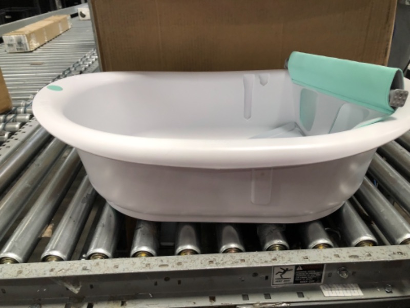 Photo 3 of 4-in-1 Grow-with-Me Bath Tub by Frida Baby Transforms Infant Bathtub to Toddler Bath Seat with Backrest for Assisted Sitting in Tub